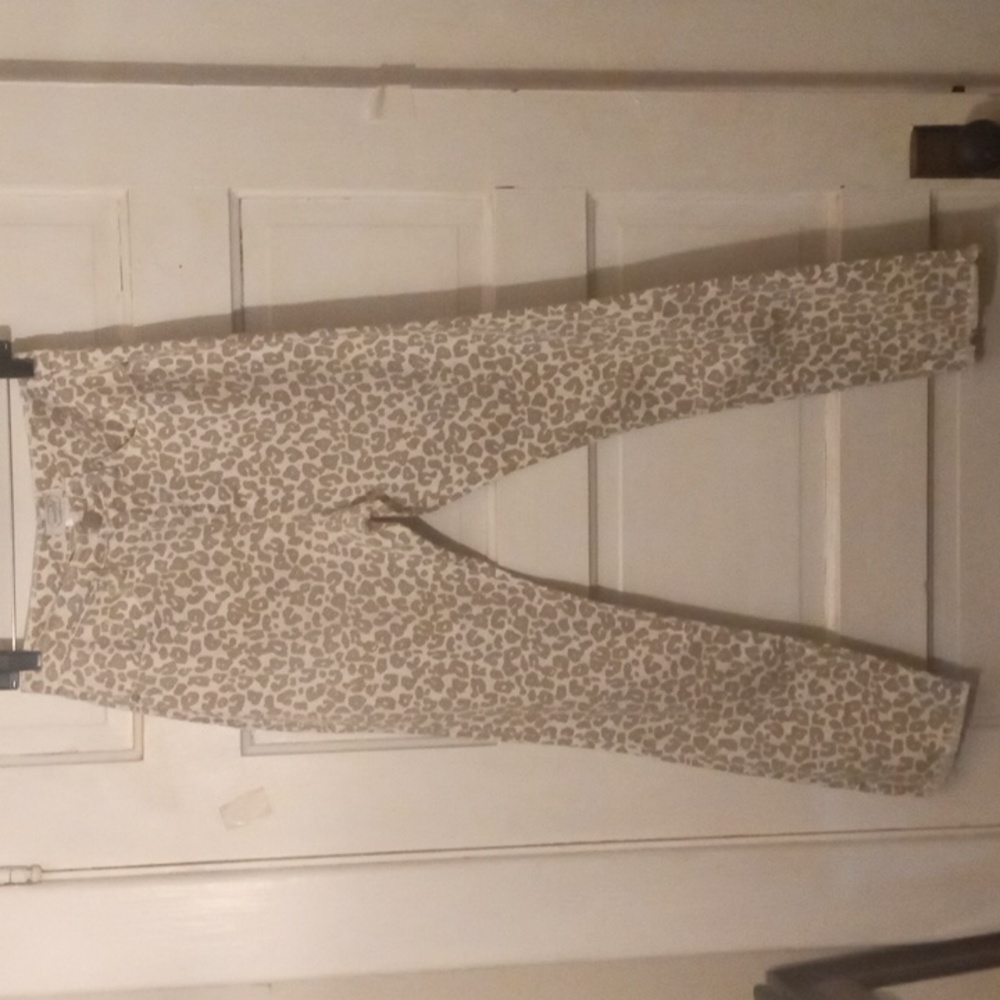 MUD PIES ANIMAL PRINT JEANS NWT